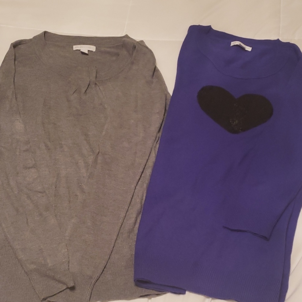 Set of 2 NY&Co sweaters